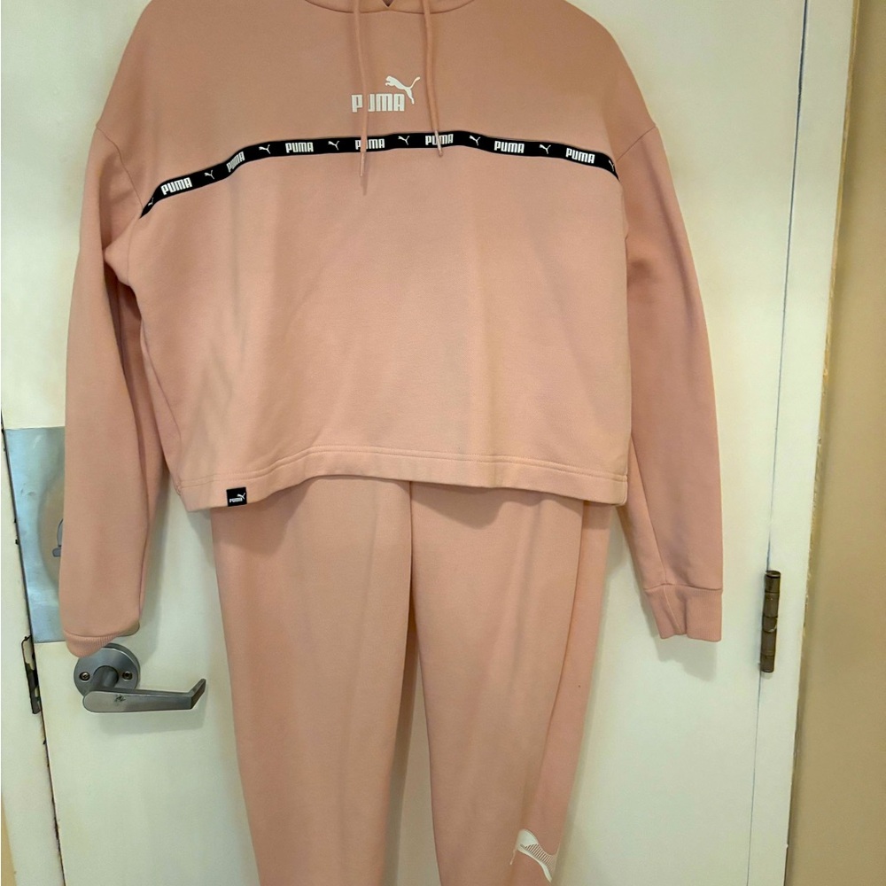 Puma Pink Tracksuit, size XS